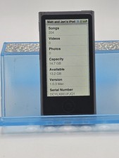 Apple iPod Nano 7th Gen/2.5" Multitouch 16 GB Model: A1446 READ F6