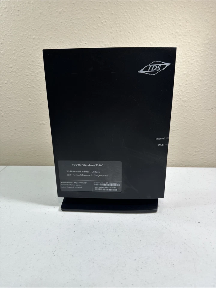 TDS Wi-Fi modem T3200 Bonded VDSL2 Wireless AC Gateway Router TDS Charger - Image 2 of 4