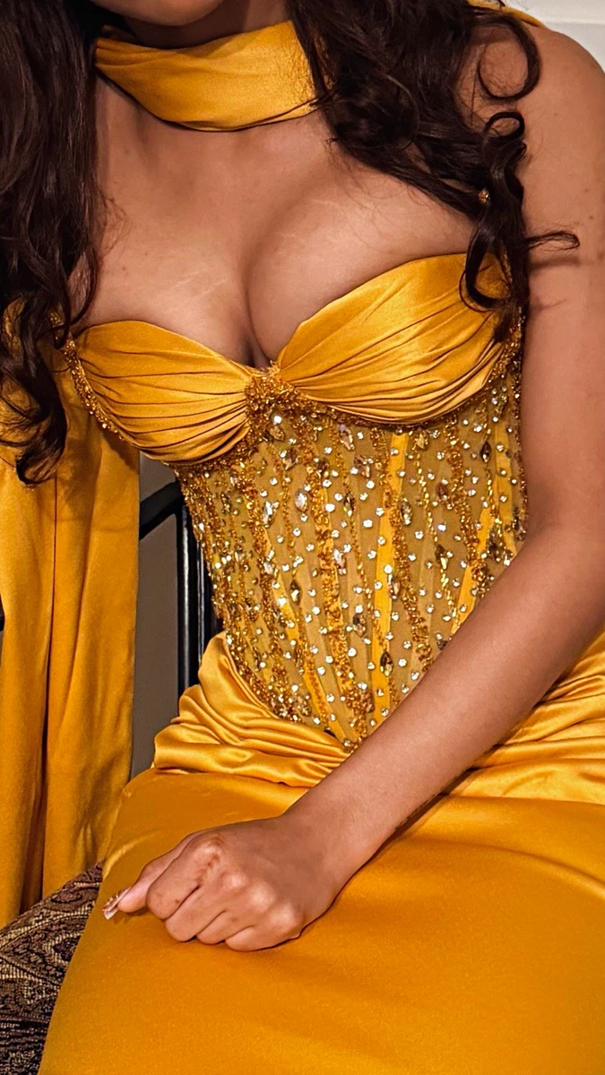 gold dress ebay Gold Long Dresses for Women for sale