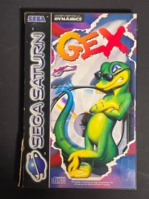Gex Sega Saturn Game Pal UK  Manual included