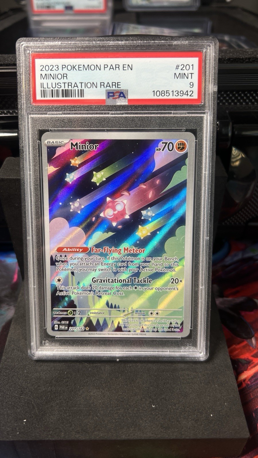 Minior 2023 Scarlet & Violet: Paradox Rift #201/182 Illustration Rare Price Guide - Sports Card Investor Minior 2023 Scarlet & Violet: Paradox Rift #201/182 Illustration Rare Price Guide - Sports Card Investor