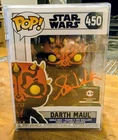 Sam Witwer Signed Darth Maul Funko Pop #450 Chalice Collectibles Exclusive JSA
