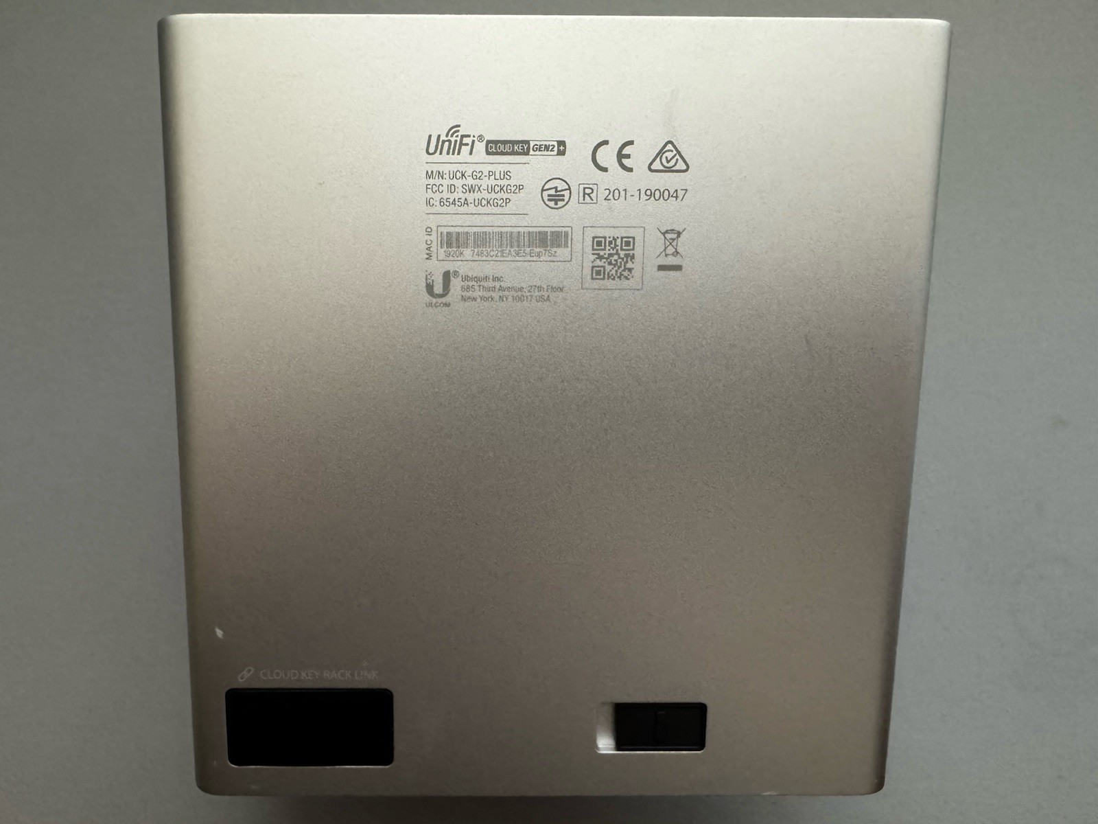 Ubiquiti UniFi Cloud Key Gen2 Plus Networking Device - UCK-G2-PLUS w/ 512 SSD