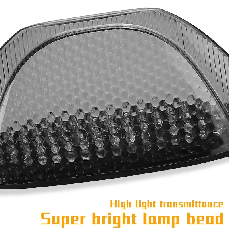 Luz trasera de señales de giro de freno integradas para Honda CBR600RR CBR 600RR 2007-2012 Foto 3 de 4