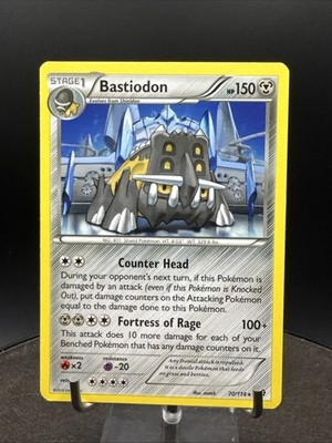 Pokemon - Bastiodon - 70/114 - Rare - XY - Steam Siege - NM