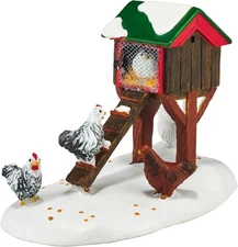 Mistletoe Farm Chicken House Department 56 Snow Village Accessories 4054246 coup