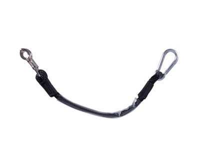 QHP Anhänger Anbindestrick 60 cm für Anhänger mit Kunststoffüberzug