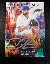 2021 Panini Chronicles - Origins Signatures David Peterson #OS-DP Silver Ink...