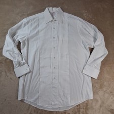 Brooks Brothers Tuxedo Shirt Mens Large White Formal Button