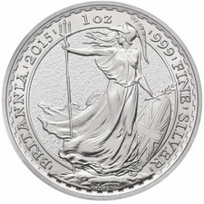 2020 1oz Silver Britannia Coin UK Royal Mint one ounce 999 bullion