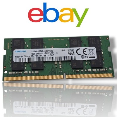 16GB Samsung DDR4 2400 Mhz Notebook  Laptop RAM SO DIMM M471A2K43BB1-CRC #2231