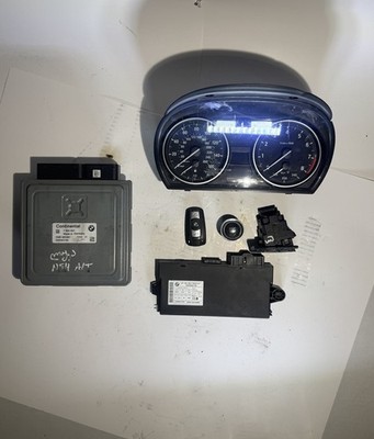 BMW N54 ECU DME MSD81 w/ CAS3, Key, Cluster, Start Button, E9X E60 E82 E88