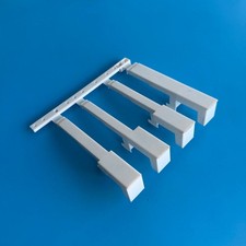 CASIO LK-135 LK-230 LK-265 Lighting Keyboard Part: Right White Keys D-F-A-C 