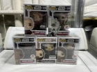 Star Wars Funko Pop Lot Of 5 Figures- Dooku Grievous Qui Gon Obi Wan Mace Windu