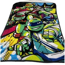 Teenage Mutant Ninja Turtles Fleece Throw Blanket Northwest Nickolodeon TMNT