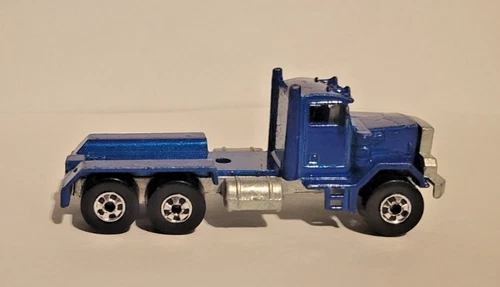 Vintage Hot Wheels 1979 Peterbilt Semi Truck Blue