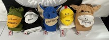 Lot Of 17 FAO Schwarz Toys R Us Animal / Alphabet Hand Puppets