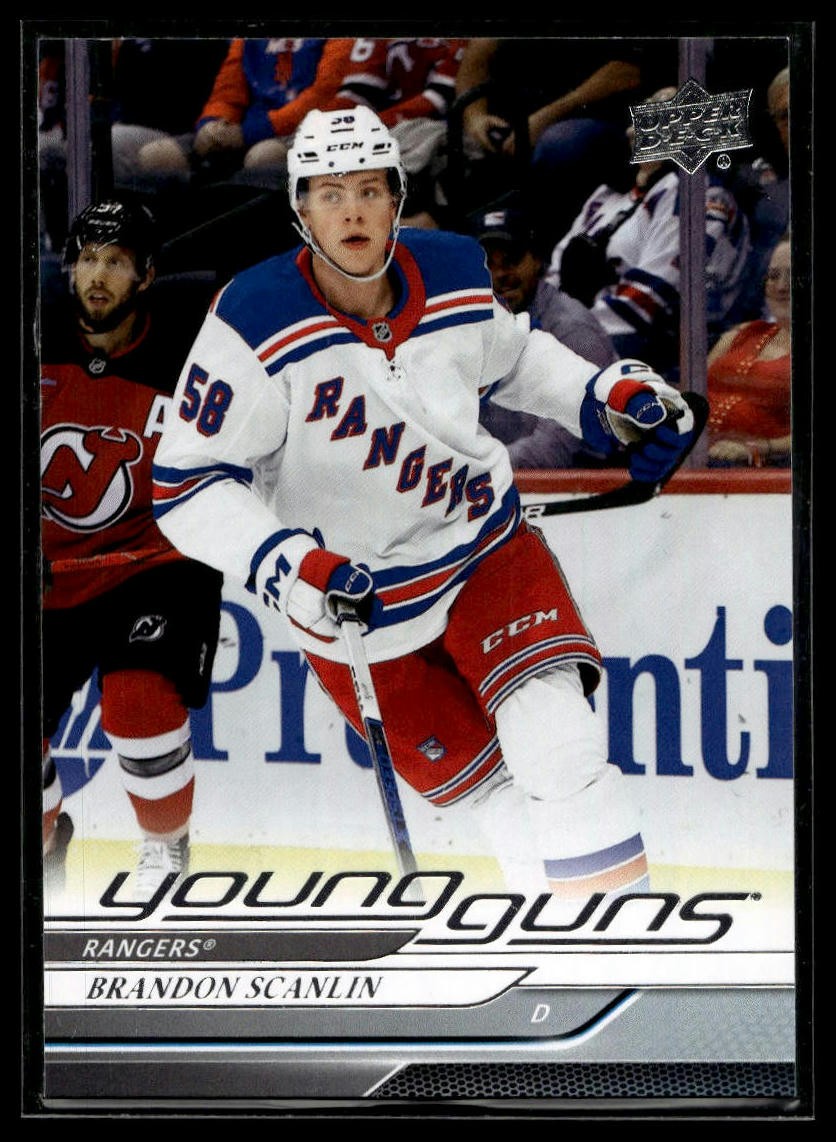 2024-25 Upper Deck #454 Brandon Scanlin Rookie RC