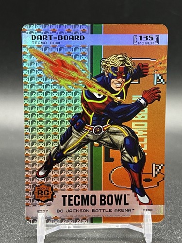 Bo Jackson Battle Arena Tecmo Bowl Dart-Board Jaxson Dart Fire Battlefoil Rookie