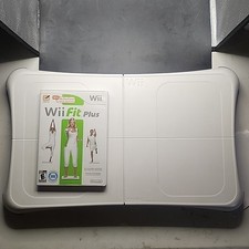 Wii Balance Board With Wii Fit Plus Game