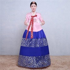 Women's Korean Traditional Hanbok Dress Cosplay Costume Party Outfit Sizes 4-10