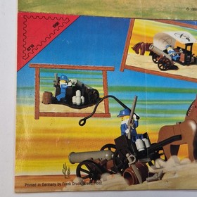 Vintage LEGO Western Manual Lot 6718 Raindance Ridge 6716 Covered Wagon