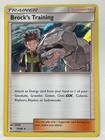 Pokemon Brock's Training - 55/68 - Hidden Fates Sun & Moon Holo - Casi nuevo