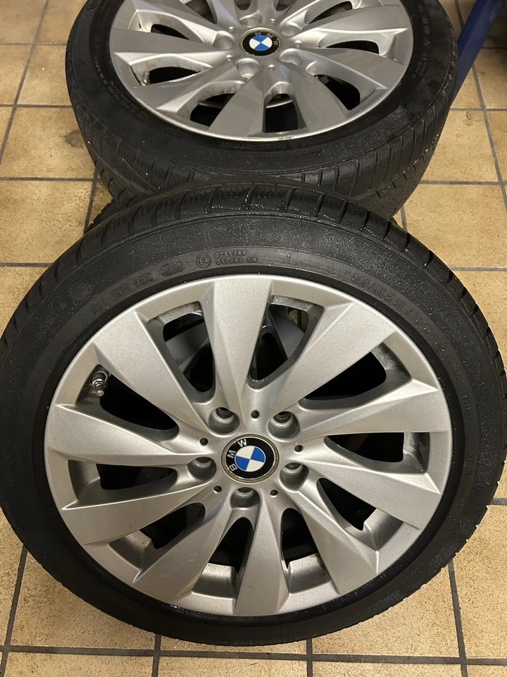 BMW E 46 Alufelgen 17 Zoll Winterreifen - Bild 2 von 4