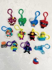 Lot of 13 American Heart Association Kids Heart Backpack Clips Keychains