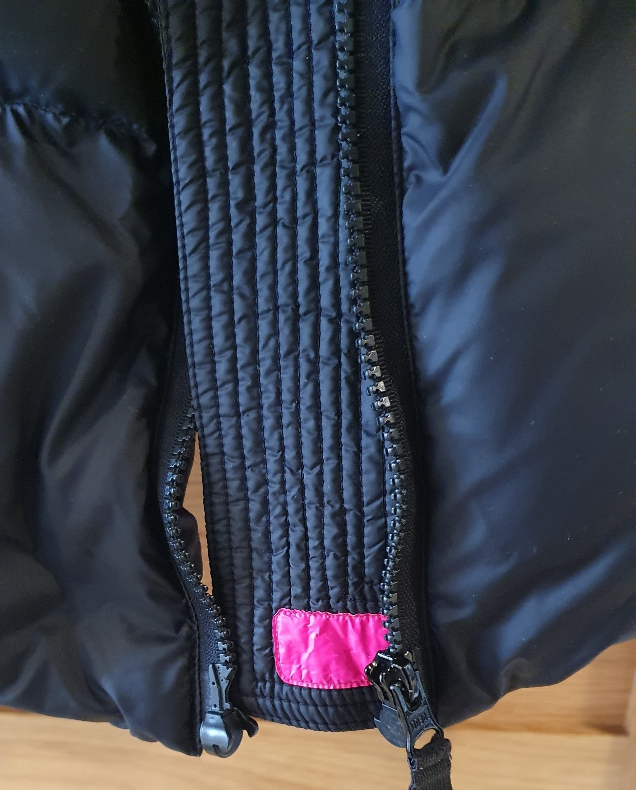 Rossignol Abscisse Women's Down Feather Puffer Jacket In Navy sz Medium RLIWL34 image 10