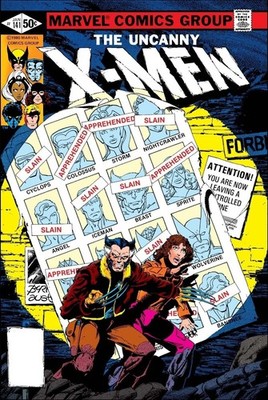 UNCANNY X-MEN #141 COMIC BOOK COVER Poster print 11''x17'' home decor