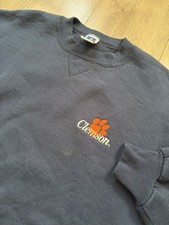 Vintage 90s Russell Athletic Clemson Tigers Pullover Sweater Men s Size Large