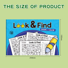 Children'S Search for Items Game, Enhance Visual Perception, Fun Coloring Book,