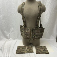 Velocity Systems Mayflower VS-LBV Zip Front MOLLE Chest Rig Crye Multicam CAG