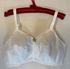 Figurettes Vintage Bullet Bra 38EE Wirefree STYLE 525 Conical Retro Pin-up