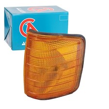 ALKAR BLINKER ORANGE mit LAMPENTRÄGER VORNE LINKS passend für MERCEDES 190