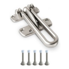 Jack N Taladro Barra Oscilante Cerradura de Puerta Protector Duradero Metal Reforzado N N Níquel Satinado
