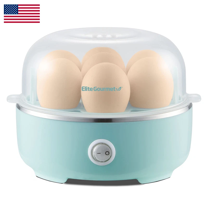 Elite Gourmet Egc115M Easy Egg Cooker Electric 7-Egg Capacity Soft Medium