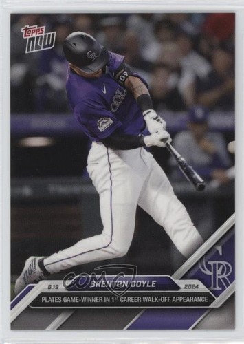 2024 Topps Now 319 Brenton Doyle