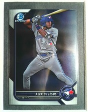 #BDC-147 Alex De Jesus 2022 Bowman Draft Chrome Toronto Blue Jays