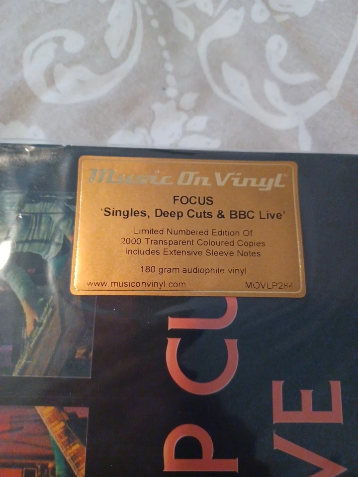 Focus Singles Deep Cuts & BBC Live Limited Edition Record Store Day Red Bullet - Image 2 of 4