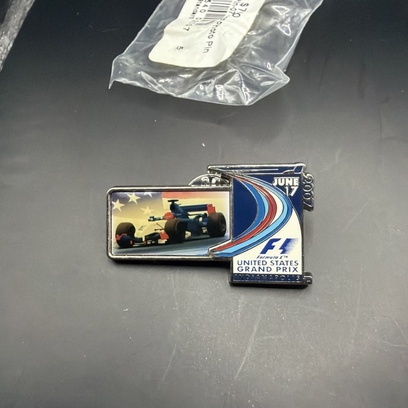 2007 Formula-1 Indianapolis United States Grand Prix Event Photo Pin Indy F1 IMS