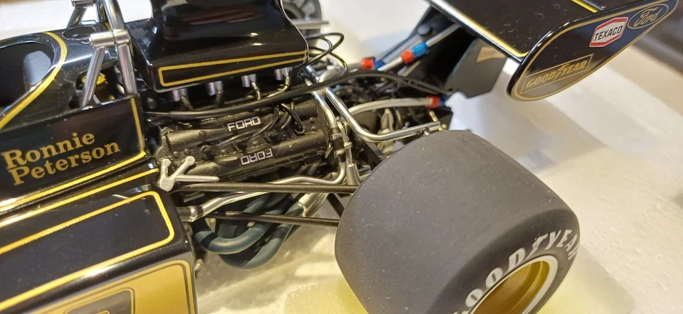 1:18 Autoart Lotus 72E Jps #2 1973 Ronnie Peterson AA87329 Modellino Automodello - Immagine 2 di 4