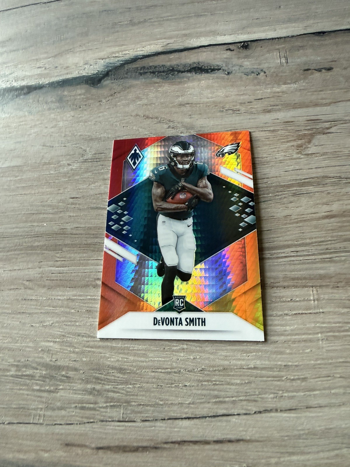 2021 Panini Phoenix Rookie Devonta Smith #107 Fire Burst (RC)