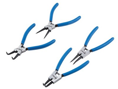 BlueSpot Tools Sicherungsringzangen Set, 4 Stück B/S8702