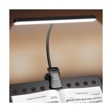Glocusent Super Bright Eye-Caring Music Stand Light, Clip-on Piano Lamp with ...