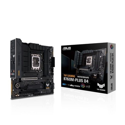ASUS TUF Gaming B760M-PLUS WIFI D4 Motherboard LGA1700 MicroATX Intel B760 DDR4