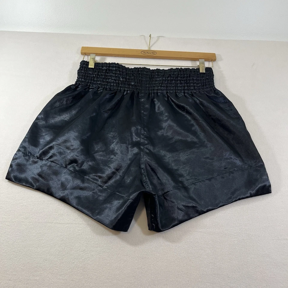 Fairtex "ETERNAL GOLD" Muay Thai Kickboxing Shorts Size Large Black/Gold - Image 2 of 4