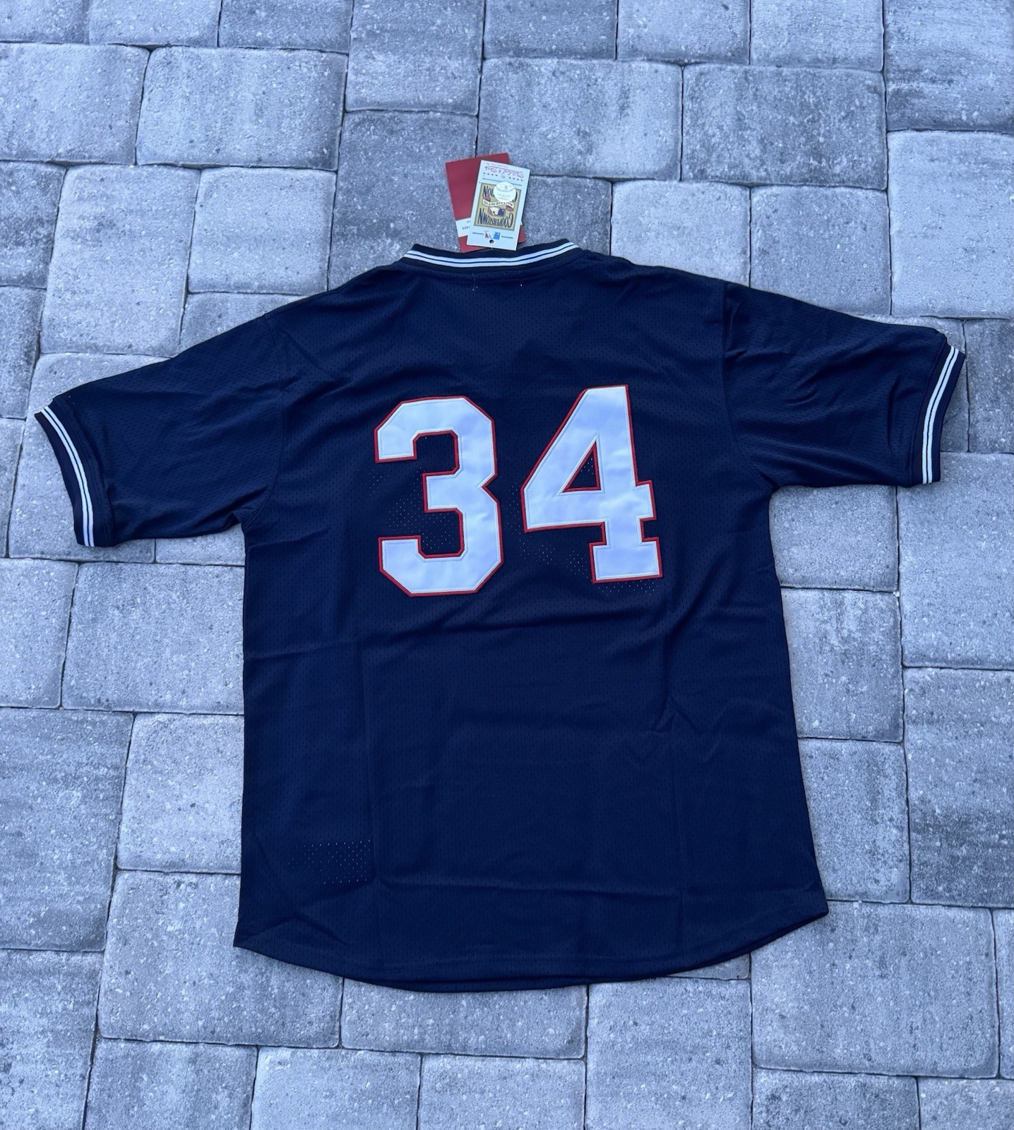 New! Kirby Puckett Minnesota Twins Dark Blue Baseball Jersey Men's XL