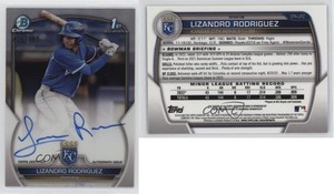 2023 Bowman Chrome Prospect Refractor /499 Lizandro Rodriguez #CPA-LRZ Auto